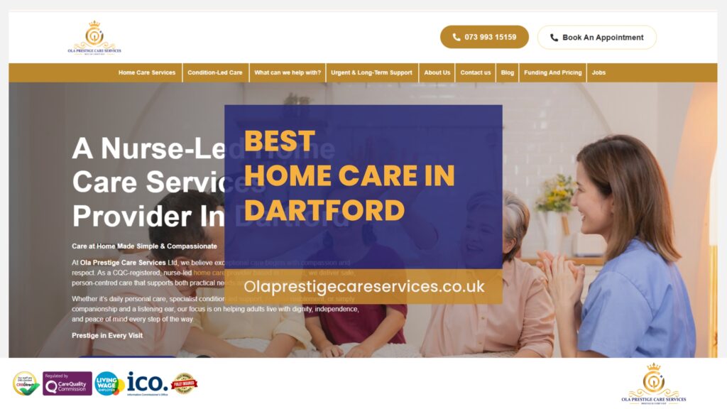Ola Prestige Care Services - Hospital Reablement - Best Home Care in Dartford